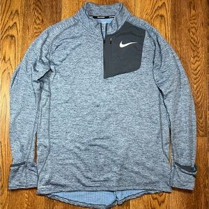 Nike Men's Heathered Blue Performance Jacket